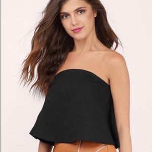 Tobi strapless top